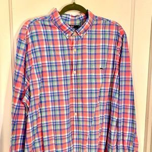 Men’s Vineyard Vines Slim Fit Tucker Shirt XXL
